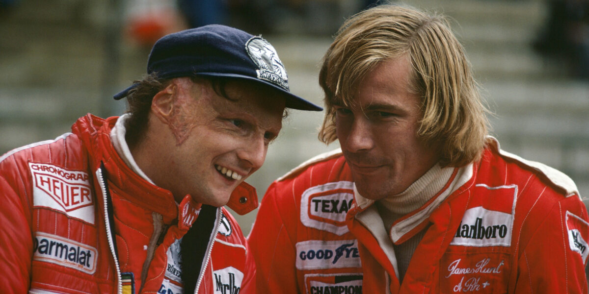 Niki Lauda a James Hunt