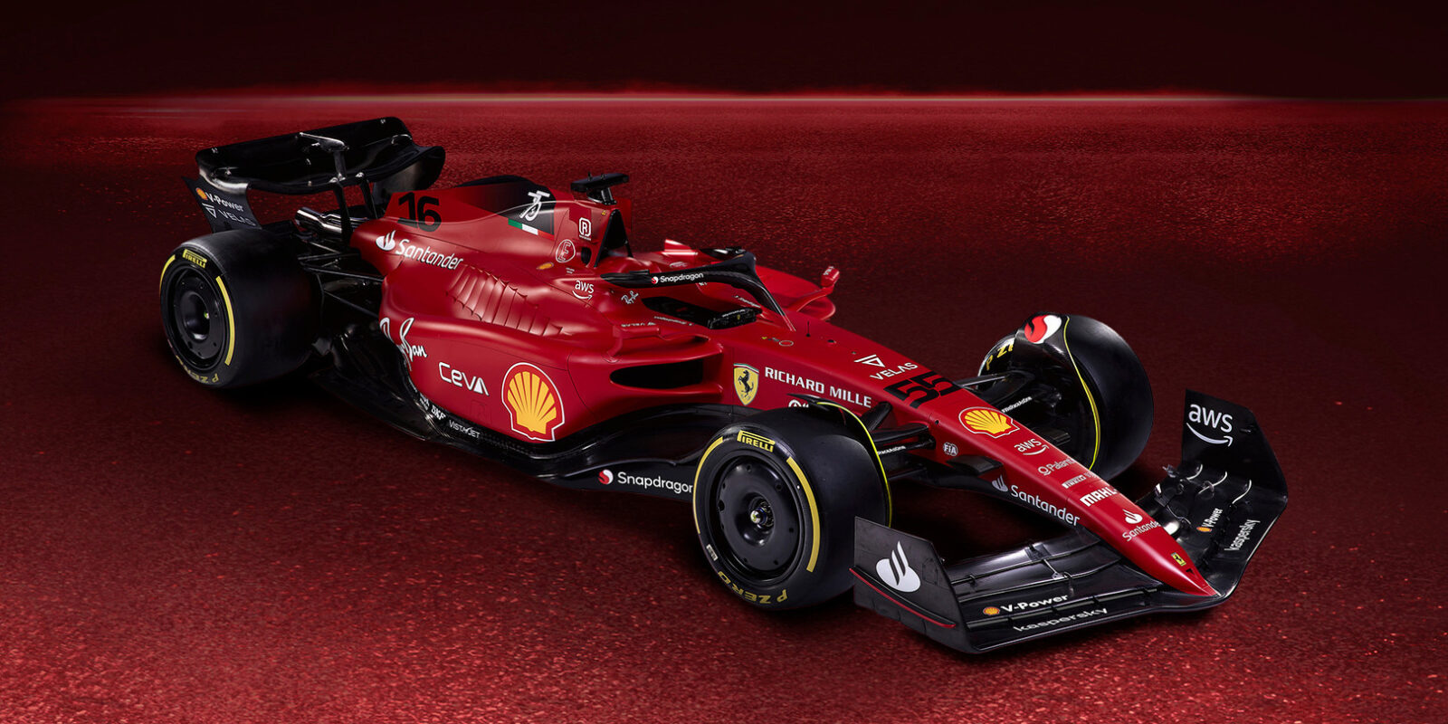Ferrari odhalilo nový vůz s názvem F1-75