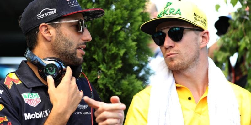 Jsme naladění na stejné vlně, tvrdí Ricciardo o Hülkenbergovi