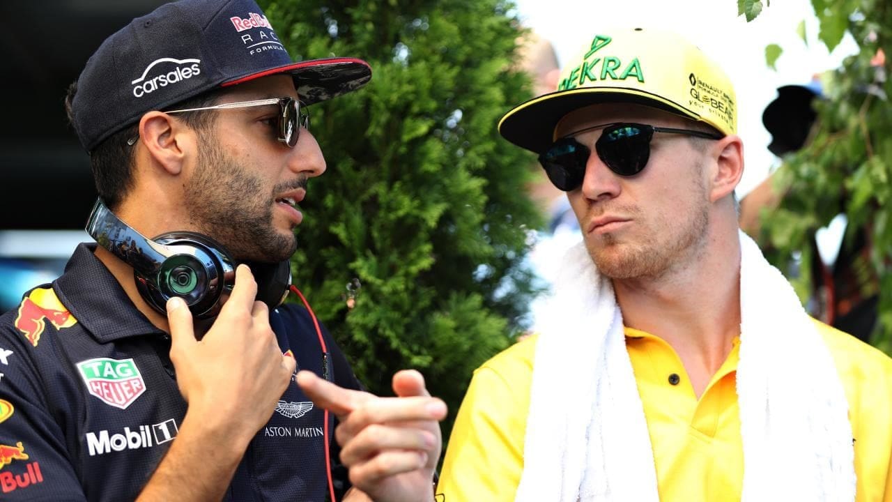 Jsme naladění na stejné vlně, tvrdí Ricciardo o Hülkenbergovi