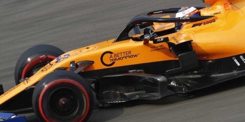 Sainz říká, že Čína vrátila McLaren zpět do reality