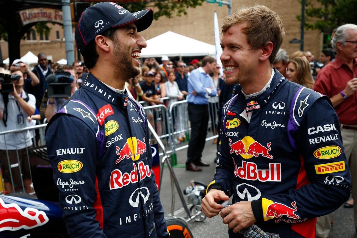 Ricciardo: Sezóna 2014 se Sebem byla jednoduchá