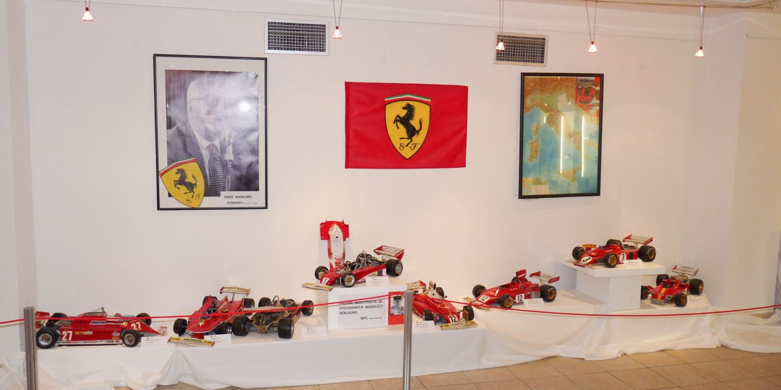 Nepropásněte výstavu vozů Ferrari F1