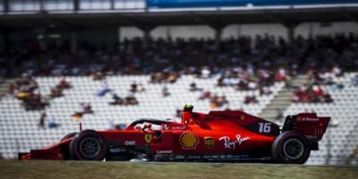 Poslední trénink v Německu ovládl Charles Leclerc