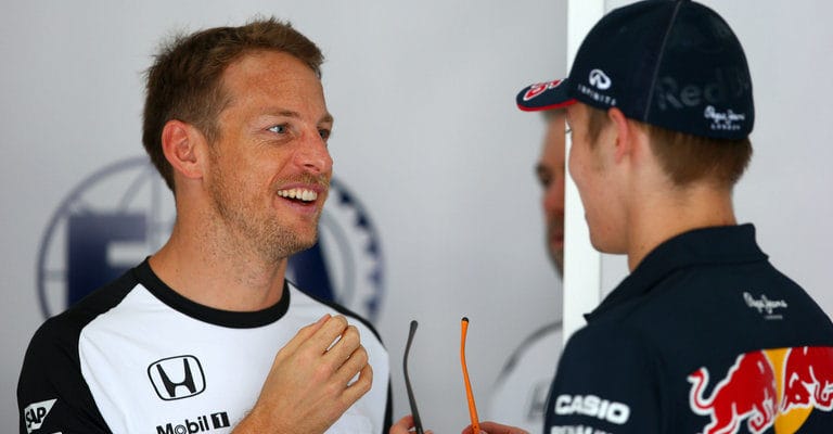Jenson Button a Daniil Kvjat se stali otci