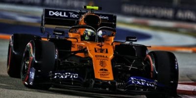 Norris o zkaženém kole v Q3: Asi výpadek mozku