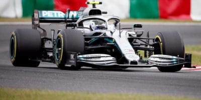 V prvním tréninku na GP Japonska nejrychlejší Bottas