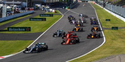 V Japonsku vyhrál Bottas, Mercedes slaví titul