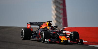 V posledním tréninku v USA byl nejrychlejší Verstappen