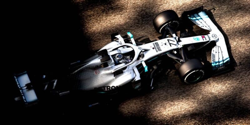 První testovací den: Bottas nejrychlejší, Ocon zpět v F1