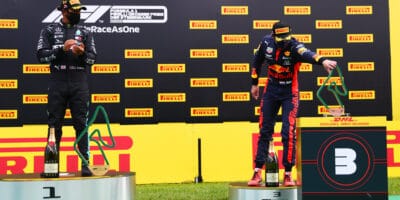 Hamilton zkritizoval „zvláštní“ pódiovou ceremonii