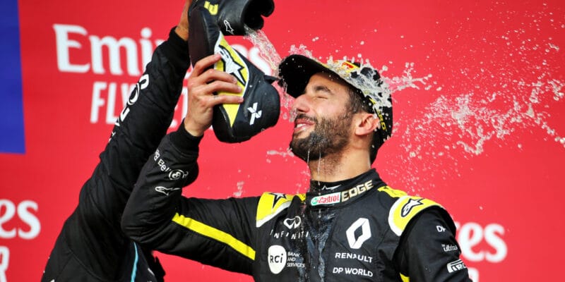 Ricciardo: Usmíval jsem se, když Pérez zajel do boxů