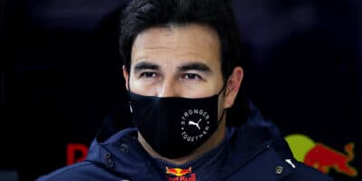 Perez si poprvé sedl za volant Red Bullu na Silverstonu