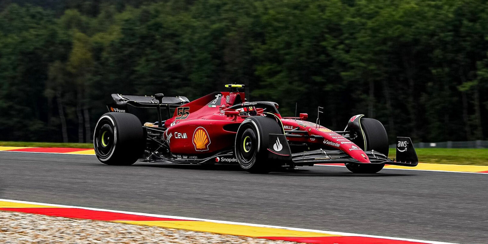 První trénink v belgickém Spa ovládlo Ferrari