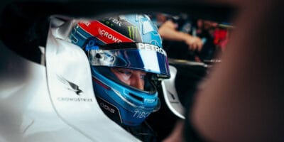 FP2 v Mexiku: testování pneu pro rok 2023, Russell první