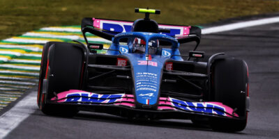FP2 v Brazílii: Ocon nejrychlejší, Pérez druhý