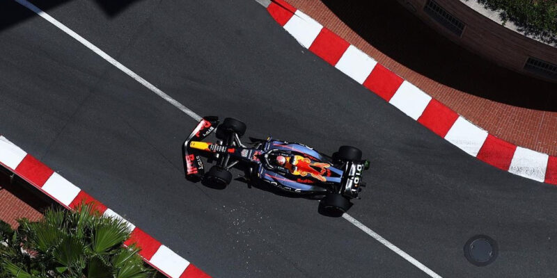 Druhý trénink v Monaku vyhrál Max Verstappen