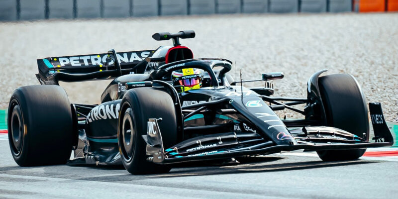 Mick Schumacher si chválí testování ve voze Mercedesu
