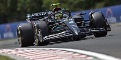 Ve třetím tréninku byl nejrychlejší Hamilton