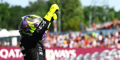 Reakce Hamiltona po první pole position od roku 2021