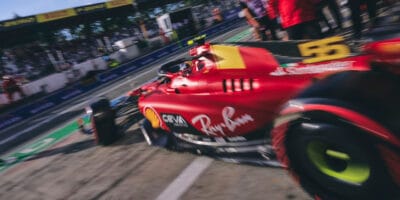 Carlos Sainz nejrychlejší v FP3 na VC Itálie