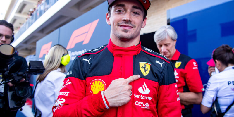 Leclerc mluví o pole position v USA jako o překvapení