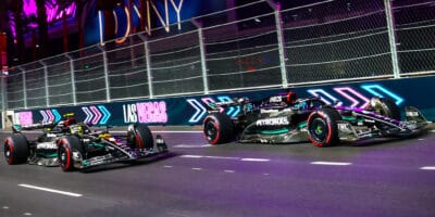 Třetí trénink v ulicích Las Vegas ovládl George Russell
