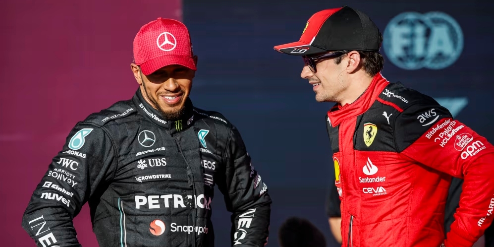 Schumacher: Leclerc umí řídit nestabilní vůz, Hamilton ne