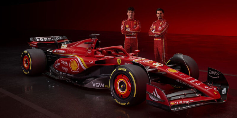 Scuderia Ferrari představila SF-24, vůz na rok 2024