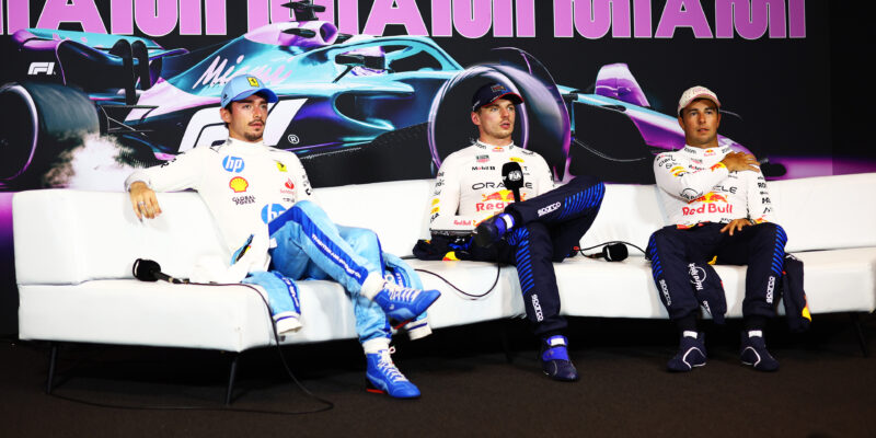Sprint v Miami pohledem Verstappena, Leclerca a Péreze