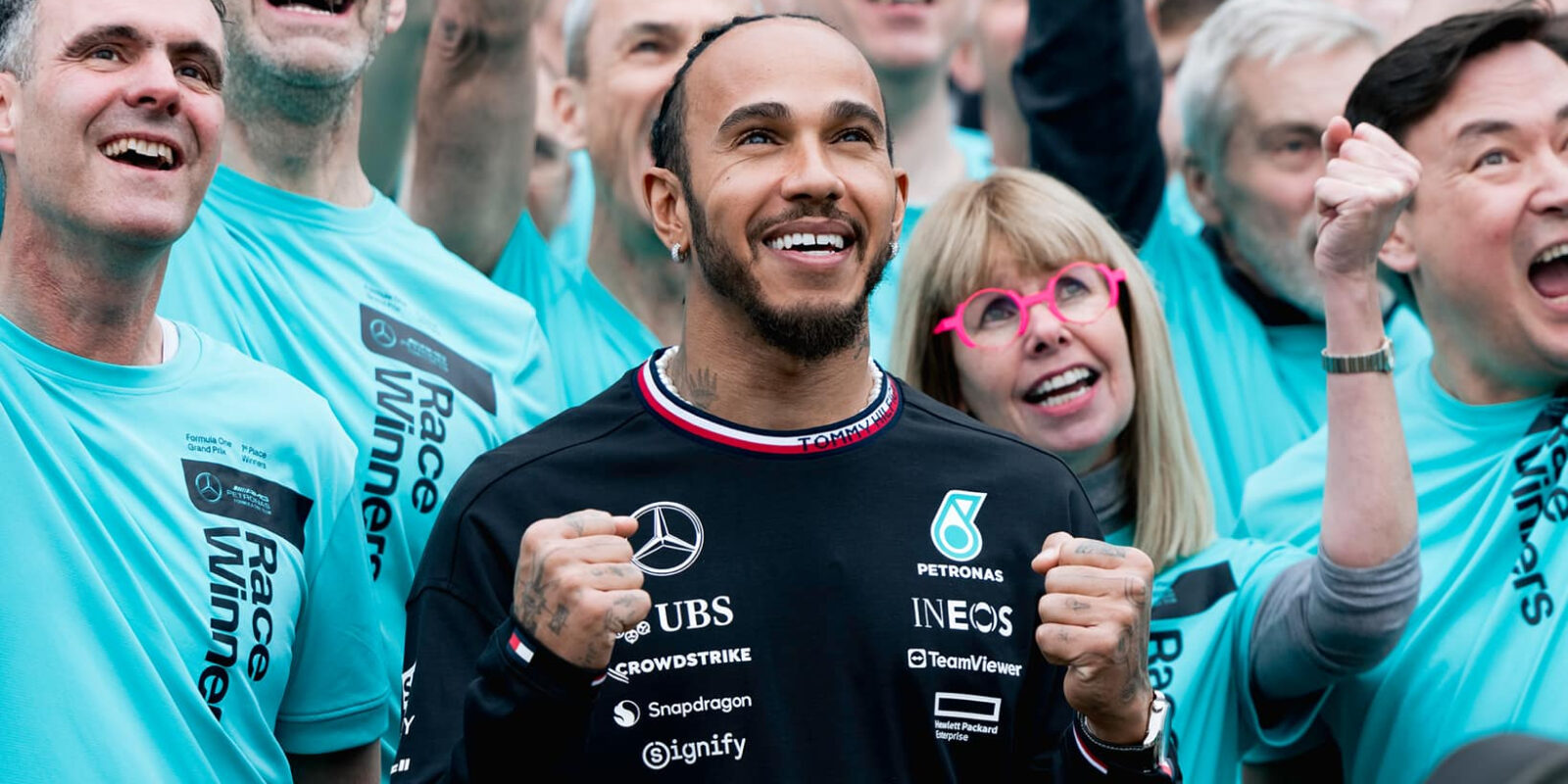 Hamilton: Práce na diverzitě je mým největším odkazem v Mercedesu