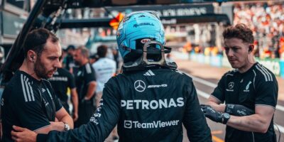 Katastrofa pro Mercedes! George Russell končí kvalifikaci v tunelu