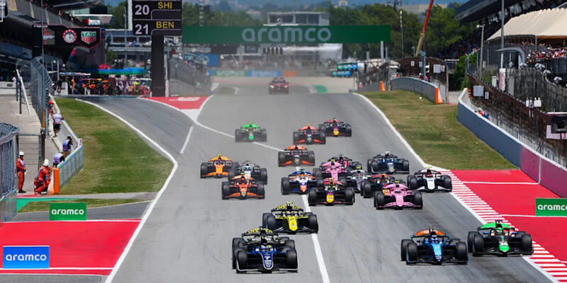 Sprint F2 v Barceloně: Safety car zamíchal kartami, Verschoor vítězem