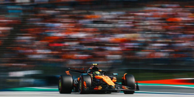 Výsledky kvalifikace VC Rakouska: Norris získal pole position, oheň přerušil Q2