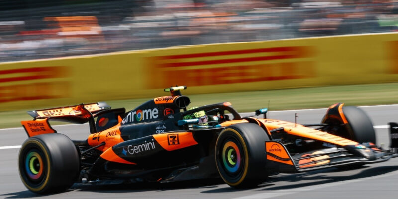 Výsledky FP3 VC Kanady: Zeď šampiónů trápila piloty, Norris první
