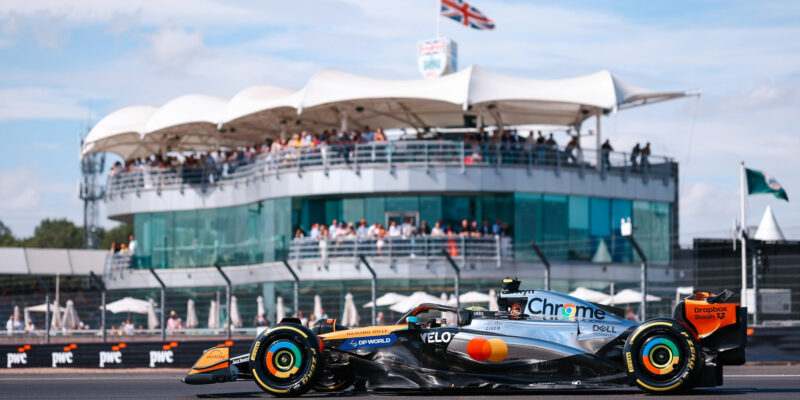 Výsledky FP2 VC Velké Británie: Norris nejrychlejší
