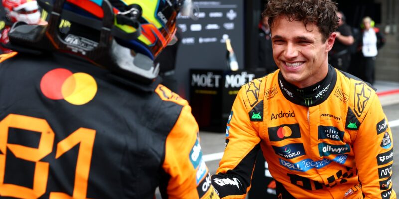 Piastri, Norris a Leclerc o VC Belgie