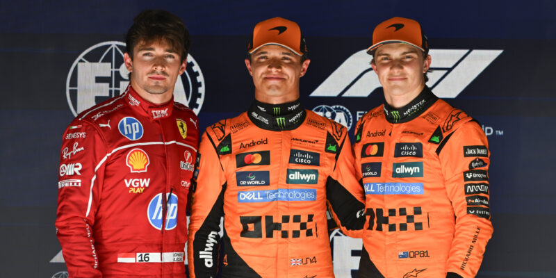 Norris, Piastri a Leclerc o kvalifikaci na VC Belgie
