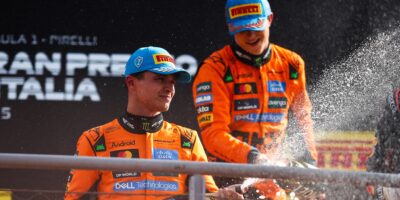 McLaren na pódiu, historii ale přepsal Verstappen