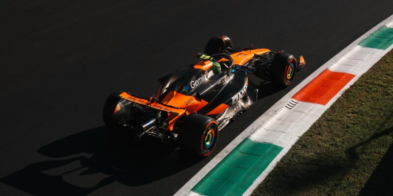 Výsledky FP2 VC Itálie: McLaren v čele, Antonelli skončil ve štěrku