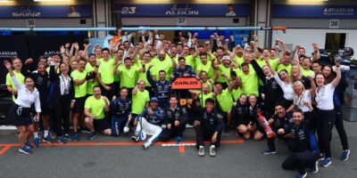 Williams prožívá euforii: Fanoušci si vzpomněli na Franka Williamse