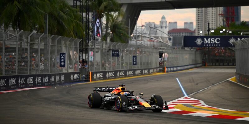 Výsledky FP3 VC Singapuru: Verstappen zvítězil