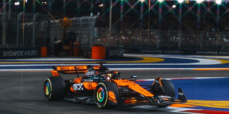 Výsledky FP2 VC Singapuru: Piastri na čele