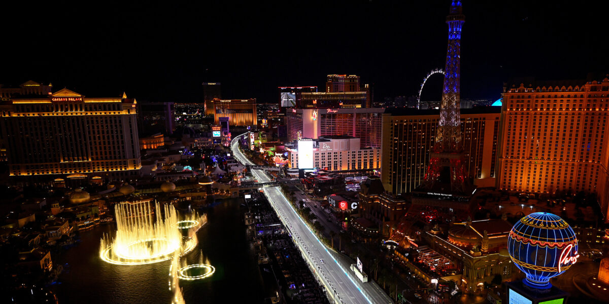 Las Vegas během Velké ceny 2024