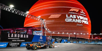 Výsledky FP2 Las Vegas: Norris nejrychlejší, opět červené vlajky kvůli kanálu