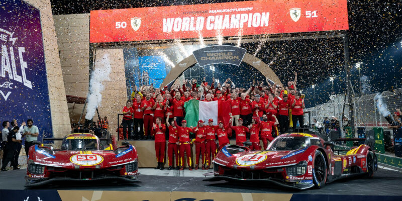 WEC: Toyota vítězem finále v Bahrajnu, Ferrari mistrem světa