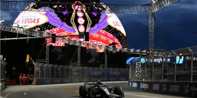 FP3 Las Vegas: Russell první, McLareny v problémech