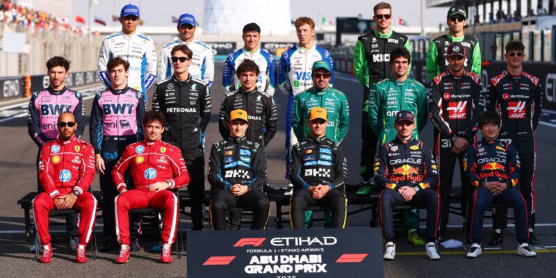 Rekordní sezóna formule 1 2025 v číslech