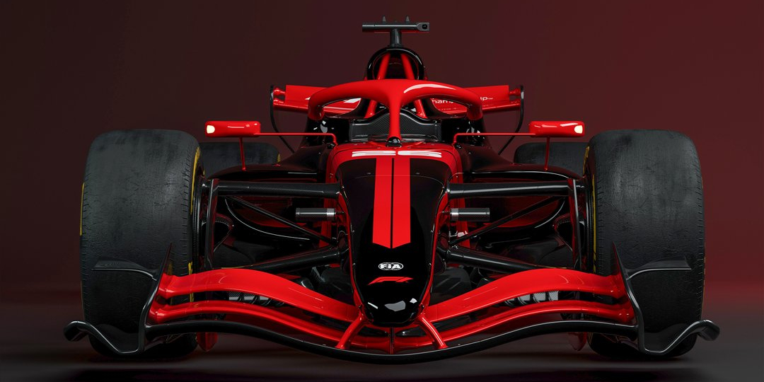 Vůz formule 1 podle nových pravidel pro rok 2026