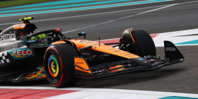 Výsledky FP1 v Abú Zabí: Devět nováčků, na čele Norris